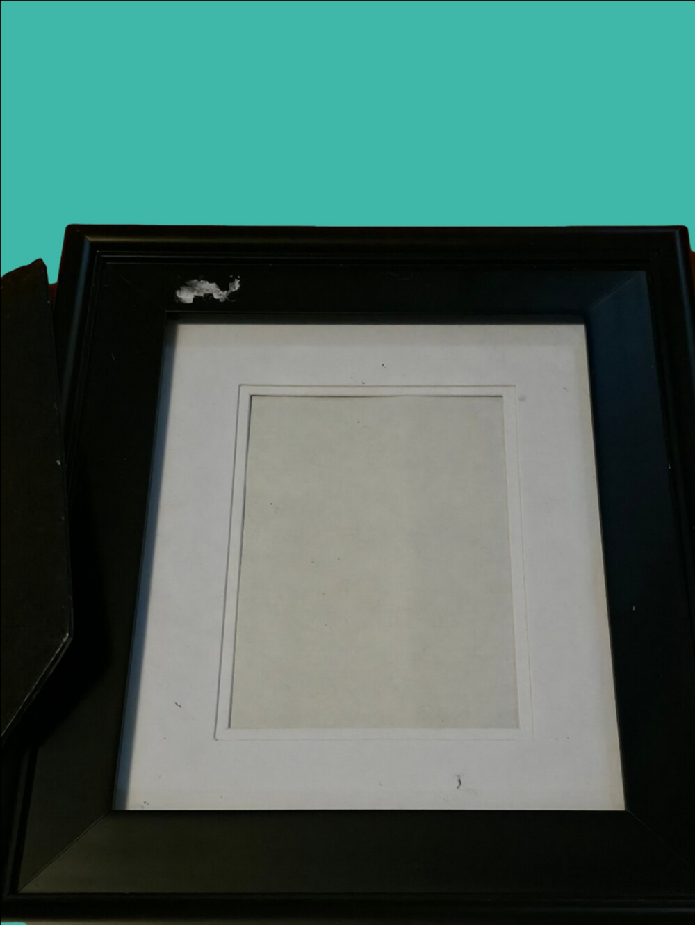 4/$25 Deal! Black Photo Frame with White Double Mat